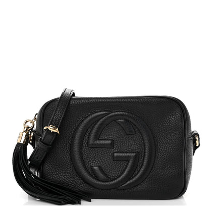 Gucci Pebbled Calfskin Small Soho Disco Bag Black 1 of 13
