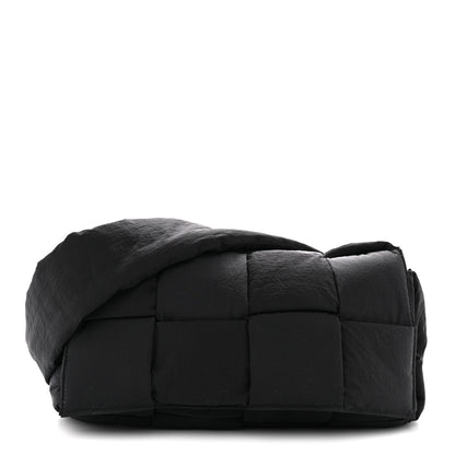 Bottega Veneta Nylon Intrecciato Padded Tech Cassette Bag Black 1 of 11