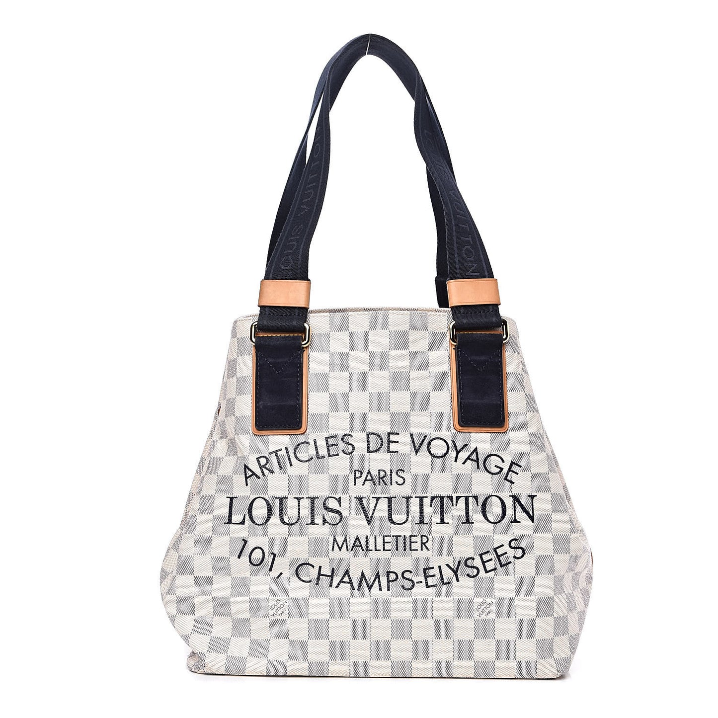 Damier Azur Beach Cabas PM