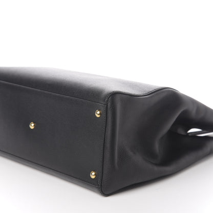 Fendi Vitello Elite Large 2Jours Tote Black 5 of 9
