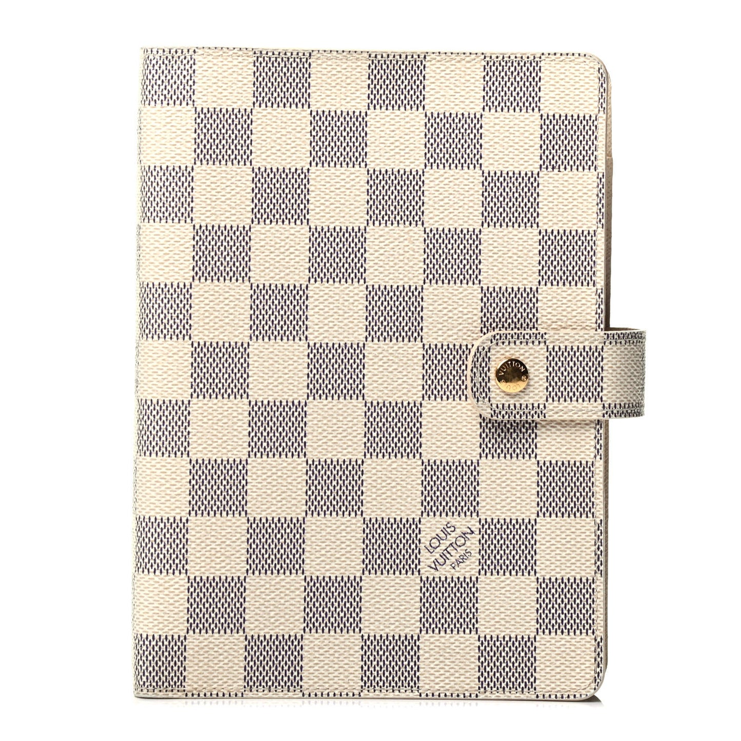 Damier Azur Medium Ring Agenda Cover