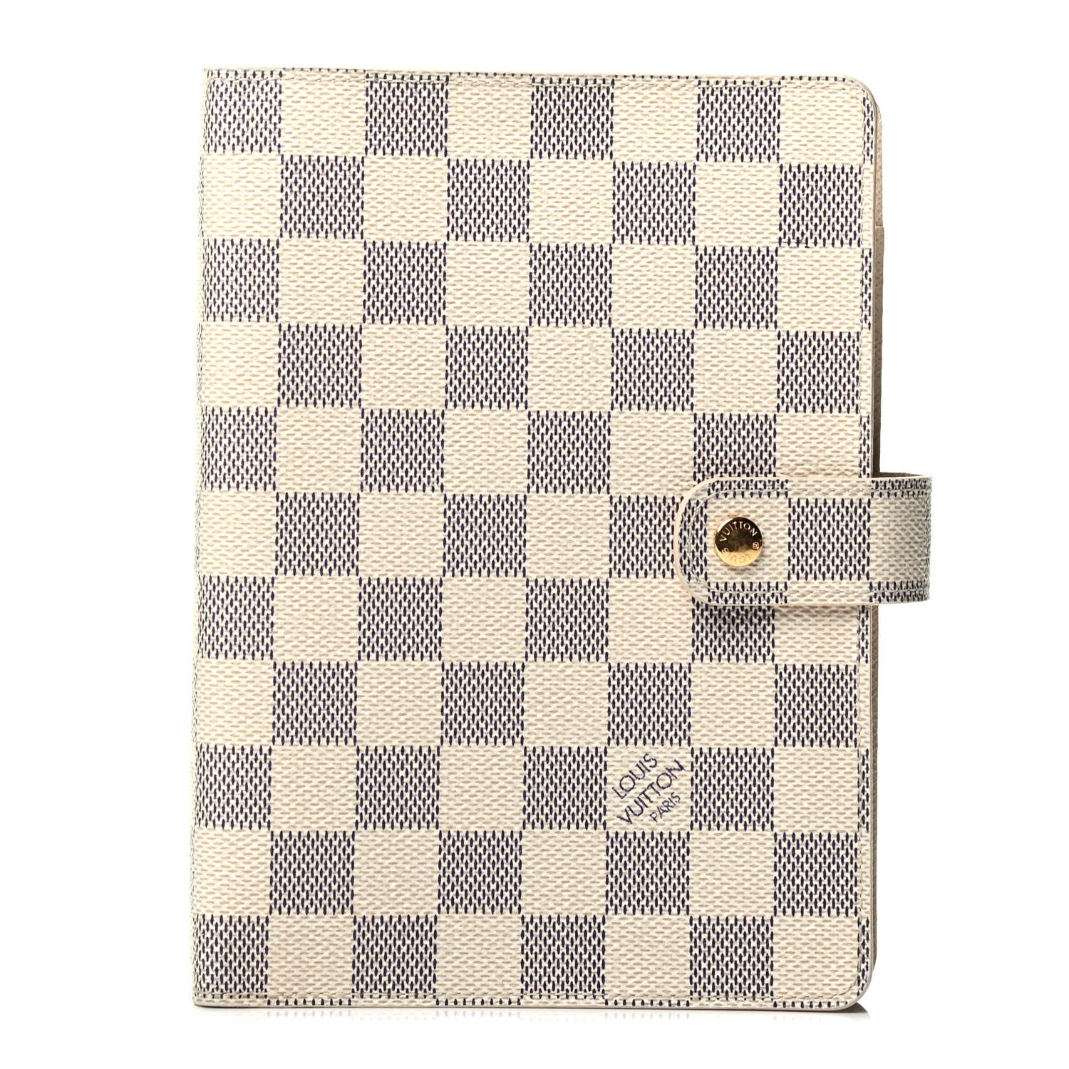 Louis Vuitton Damier Azur Medium Ring Agenda Cover 1 of 7