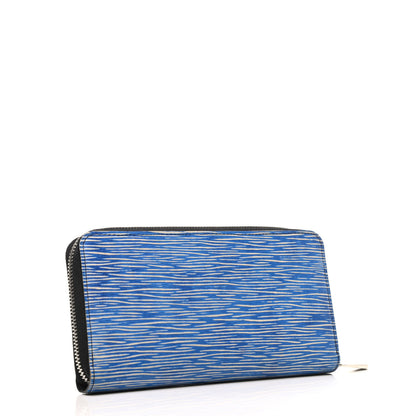 Louis Vuitton Epi Zippy Wallet Denim Light 3 of 8
