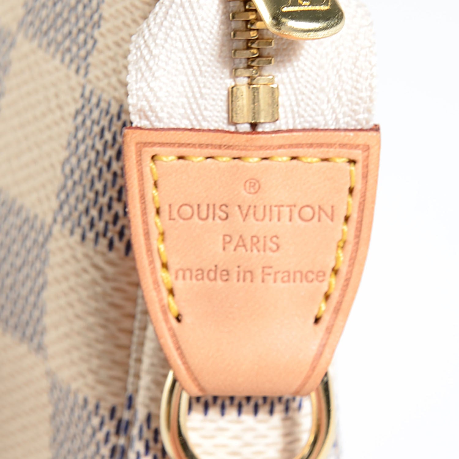 Louis Vuitton Damier Azur Mini Pochette Accessories 7 of 7