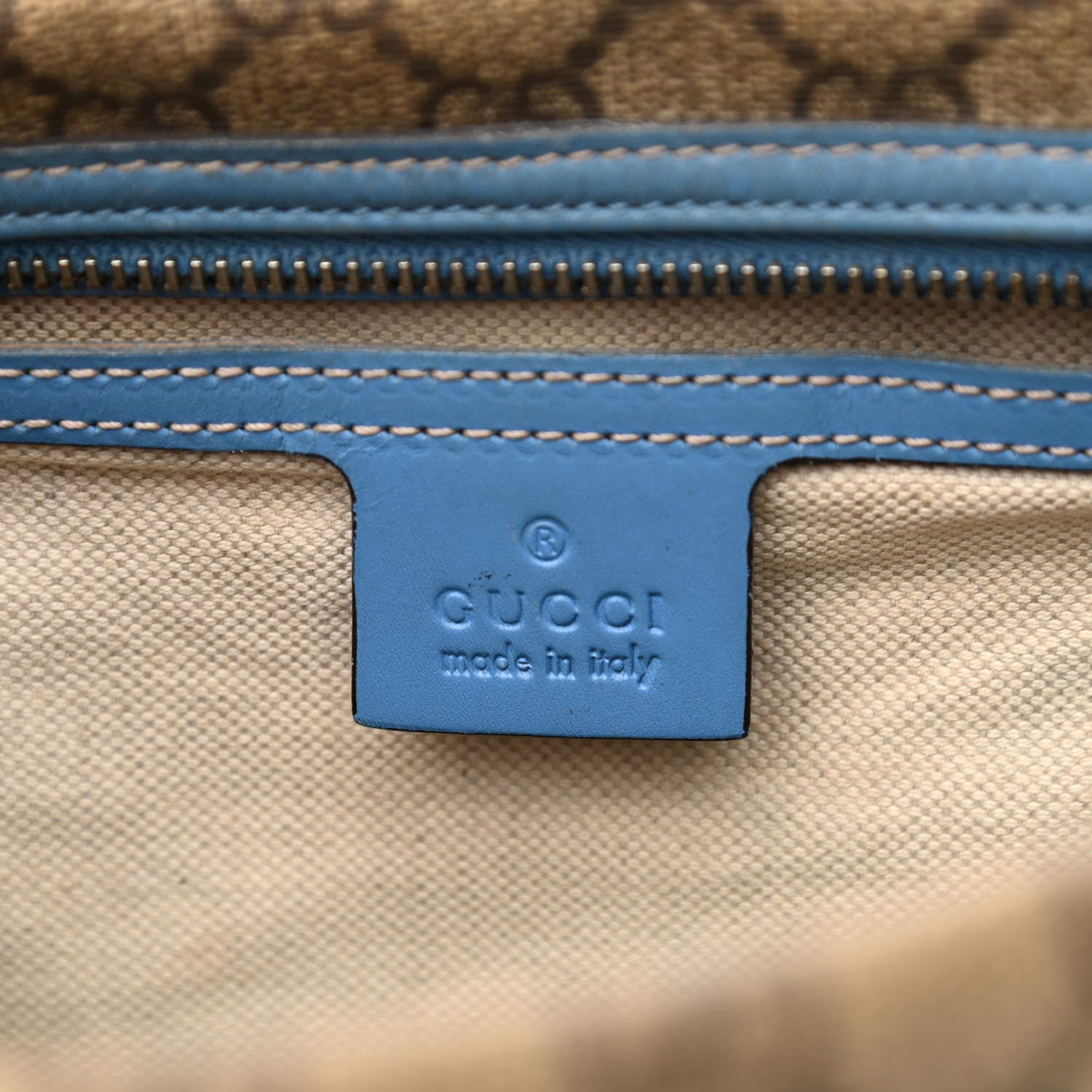 Gucci GG Plus Monogram Medium Joy Boston Blue 6 of 13