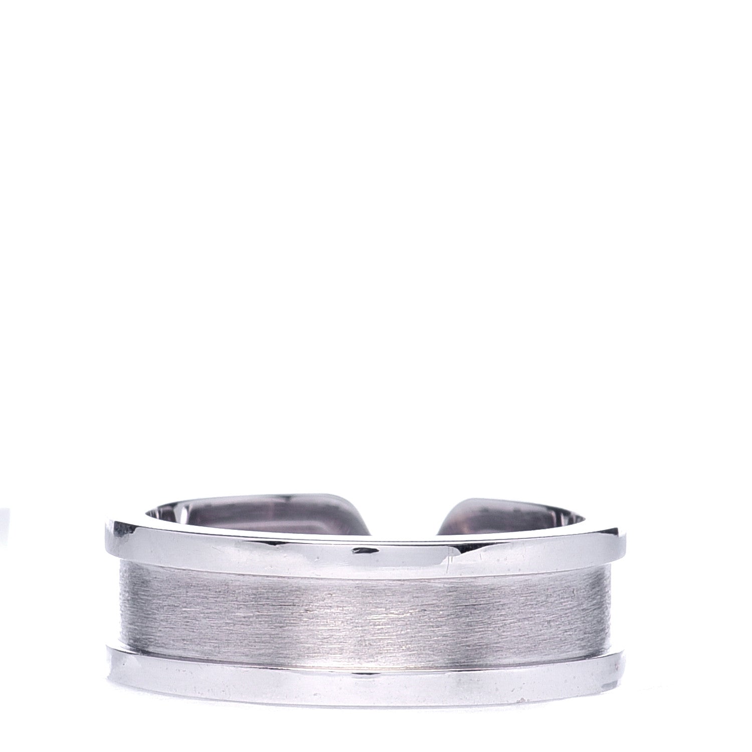Cartier 18K White Gold 6.5mm C De Cartier Ring 53 6.5 3 of 5