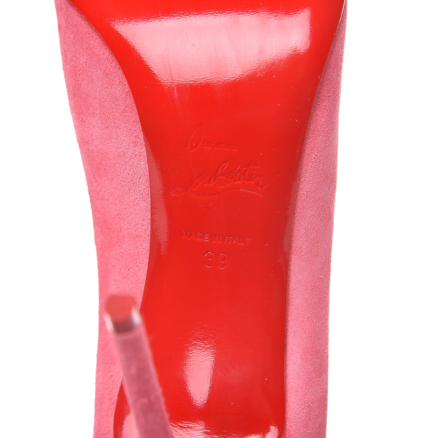 Suede Pigalle Follies 100 Pumps 39 Pink