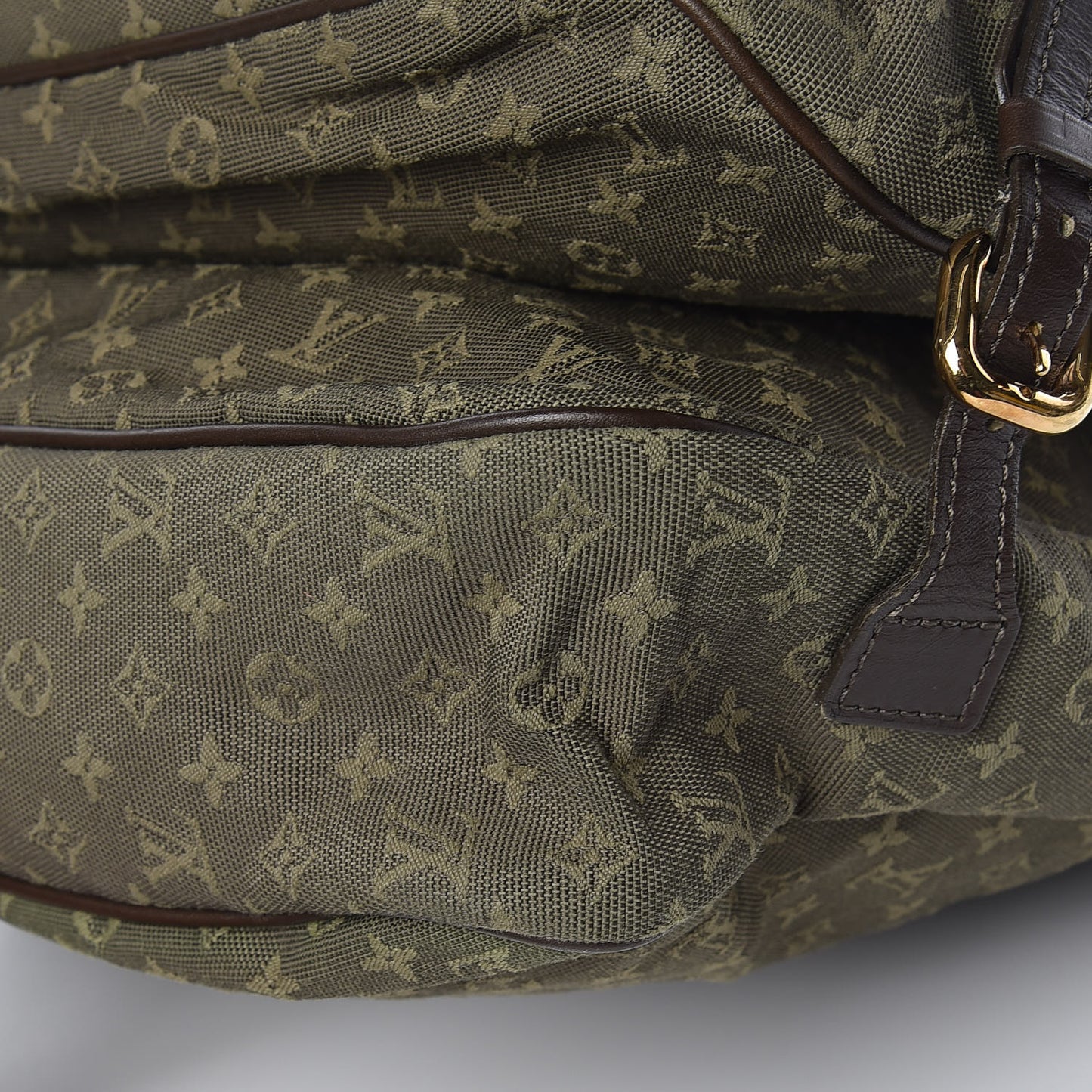 Mini Monogram Denise Kaki