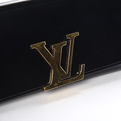 Louis Vuitton Patent Louise Clutch Black 10 of 11