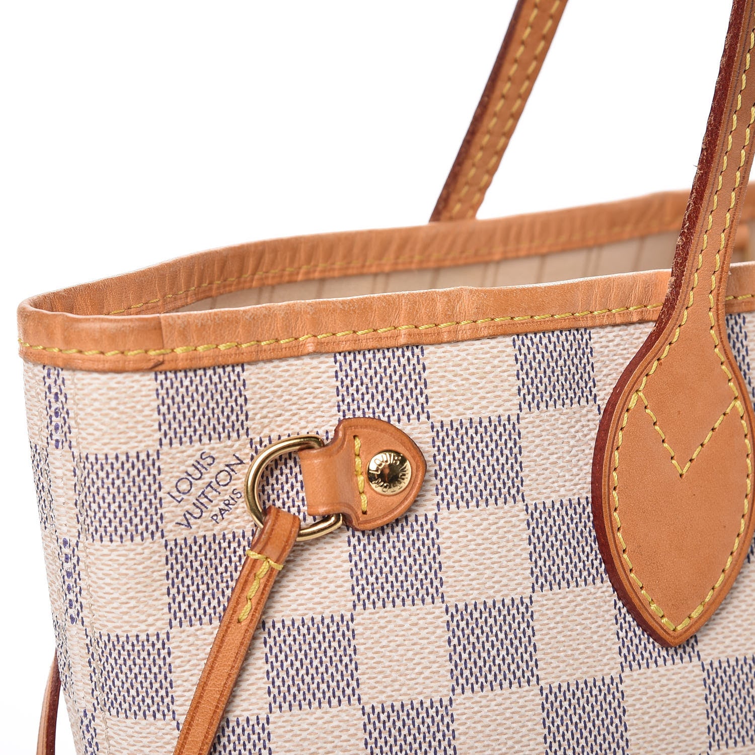 Louis Vuitton Damier Azur Neverfull PM 10 of 14