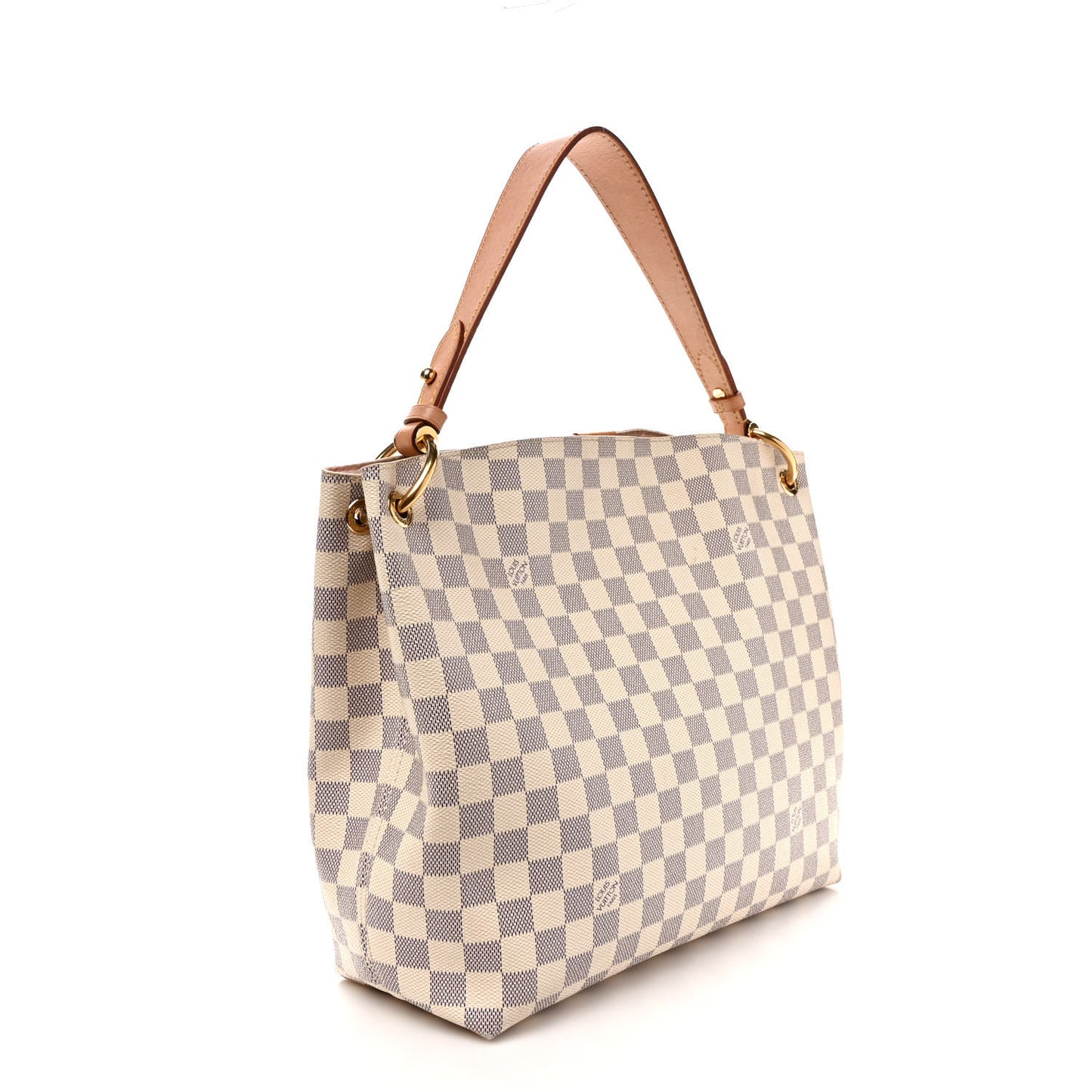 Damier Azur Graceful PM Rose Ballerine