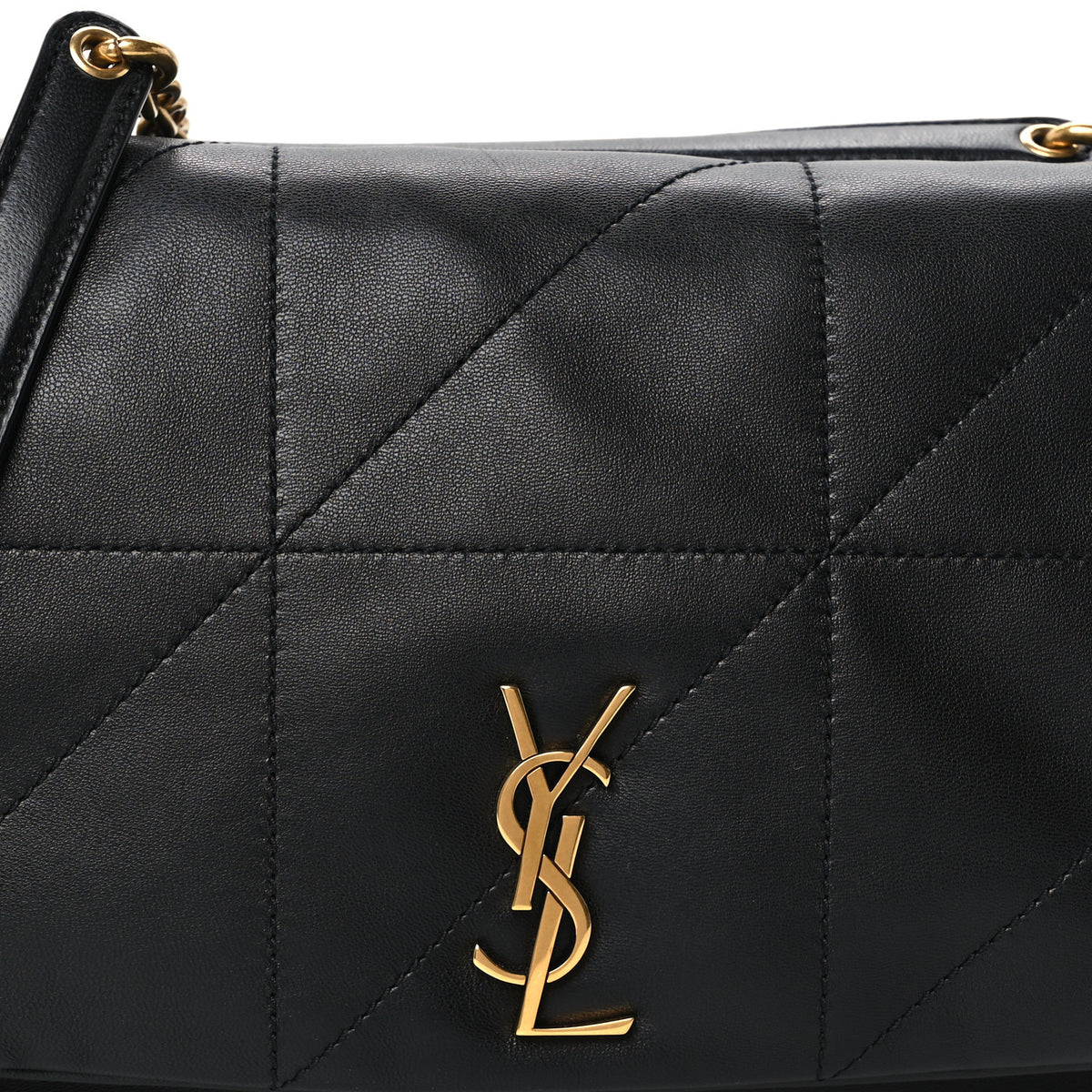 Saint Laurent Lambskin Matelasse Monogram Small Jamie 4.3 Black 9 of 11