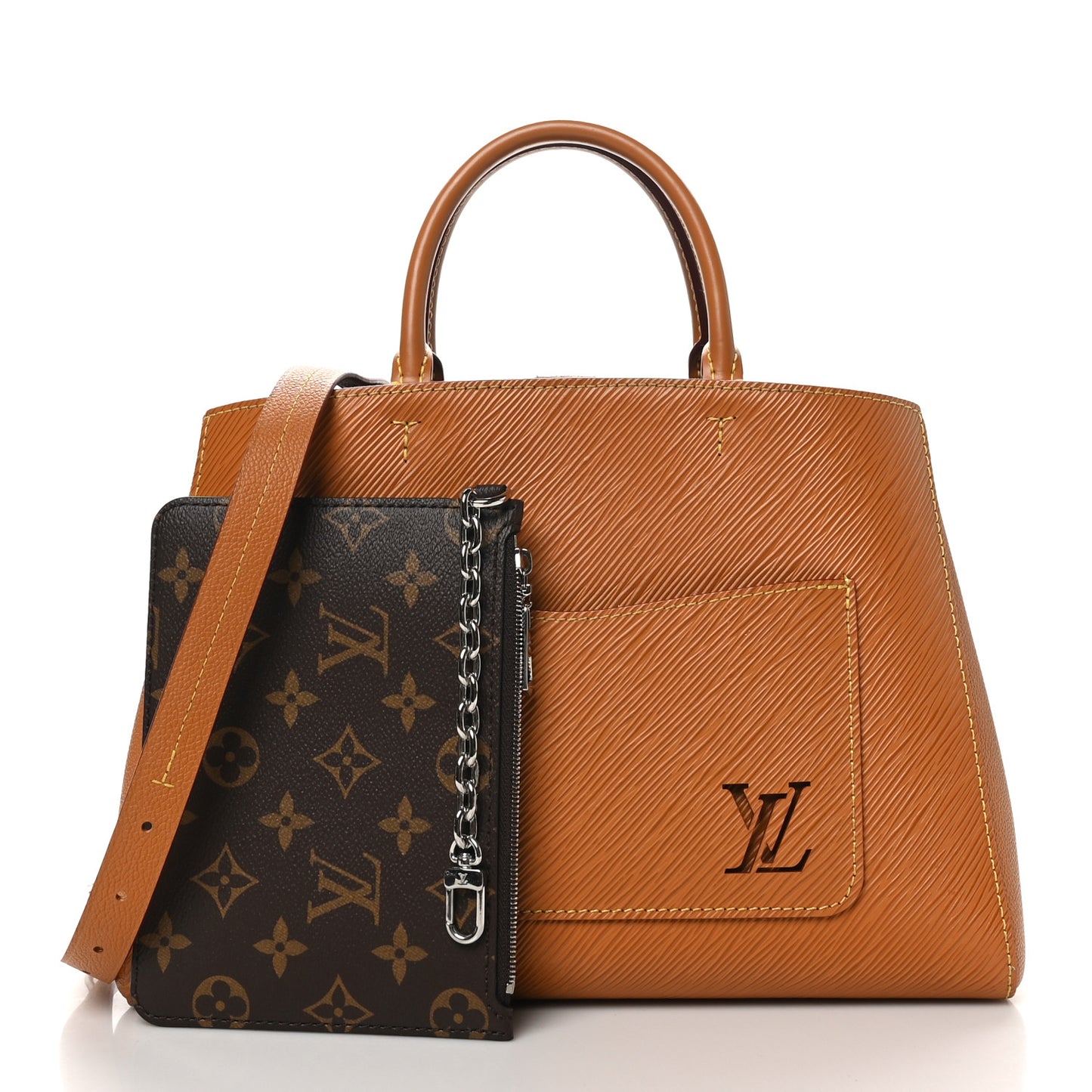 Epi Marelle Tote MM Gold Honey