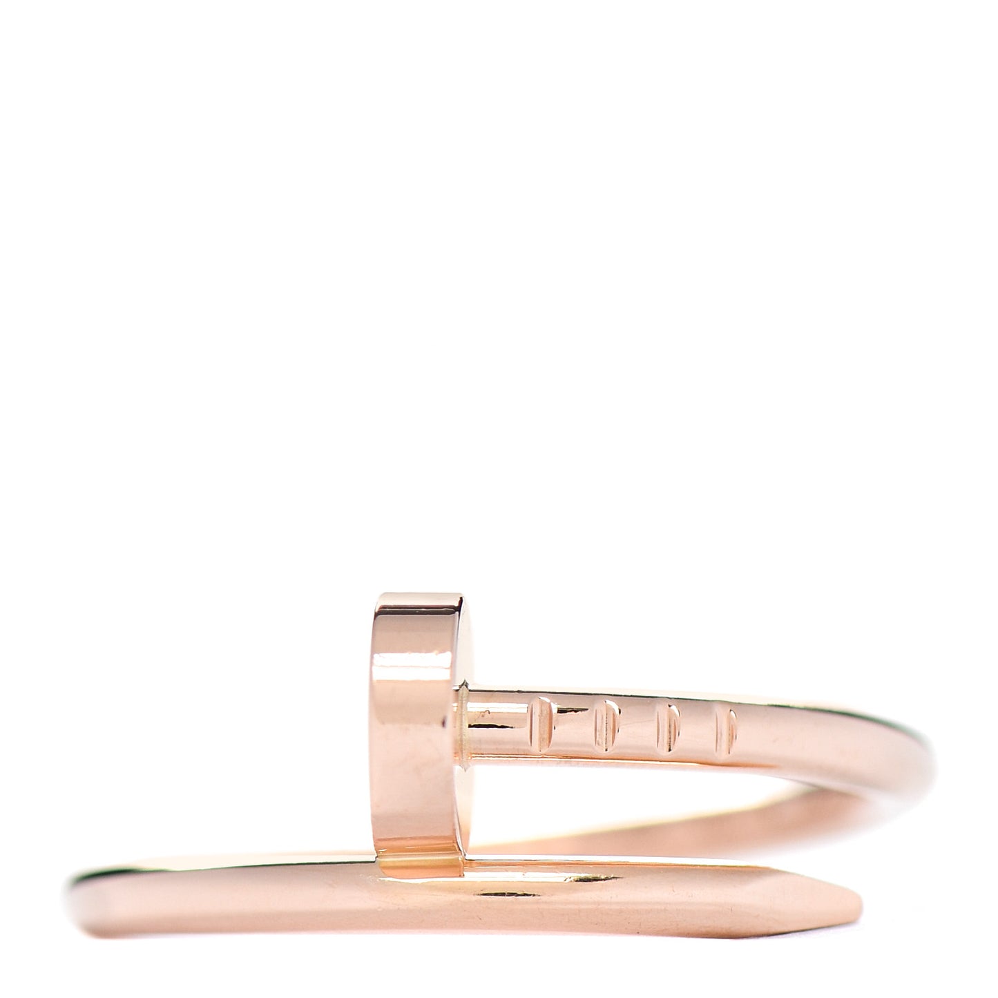 18K Pink Gold Small Juste Un Clou Ring 51 5.75