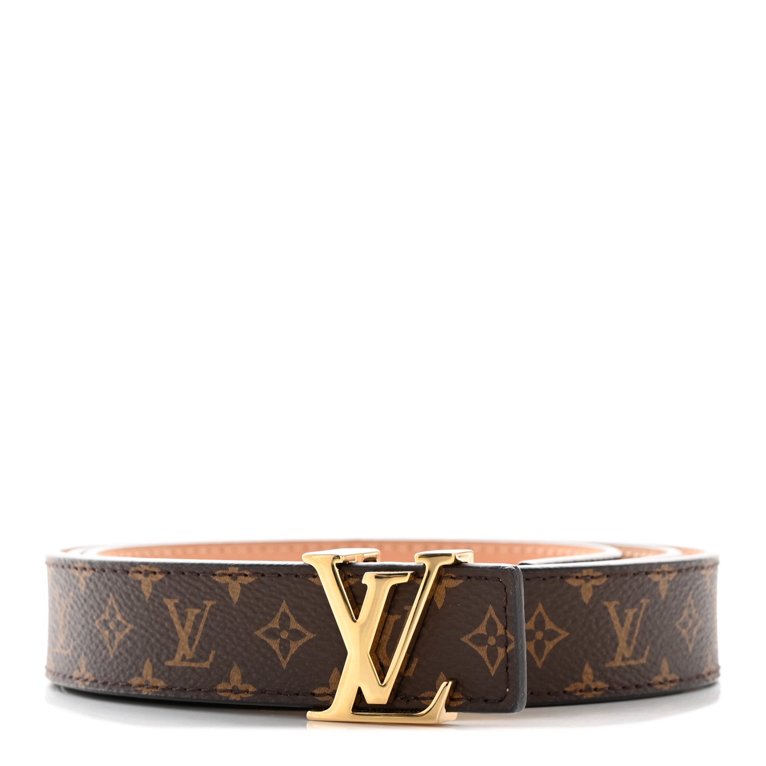 Louis Vuitton Mini Monogram 25mm LV Initiales Belt 95 38 1 of 12