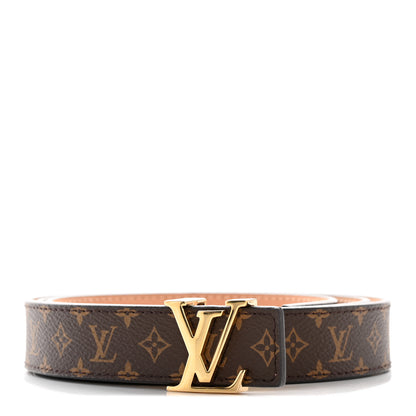 Louis Vuitton Mini Monogram 25mm LV Initiales Belt 95 38 1 of 12