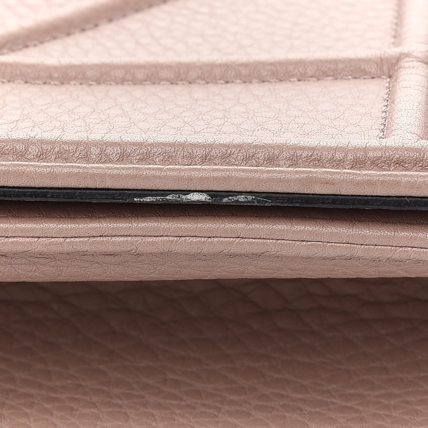 Christian Dior Grained Calfskin Medium Diorama Flap Bag Rose Poudre 8 of 11