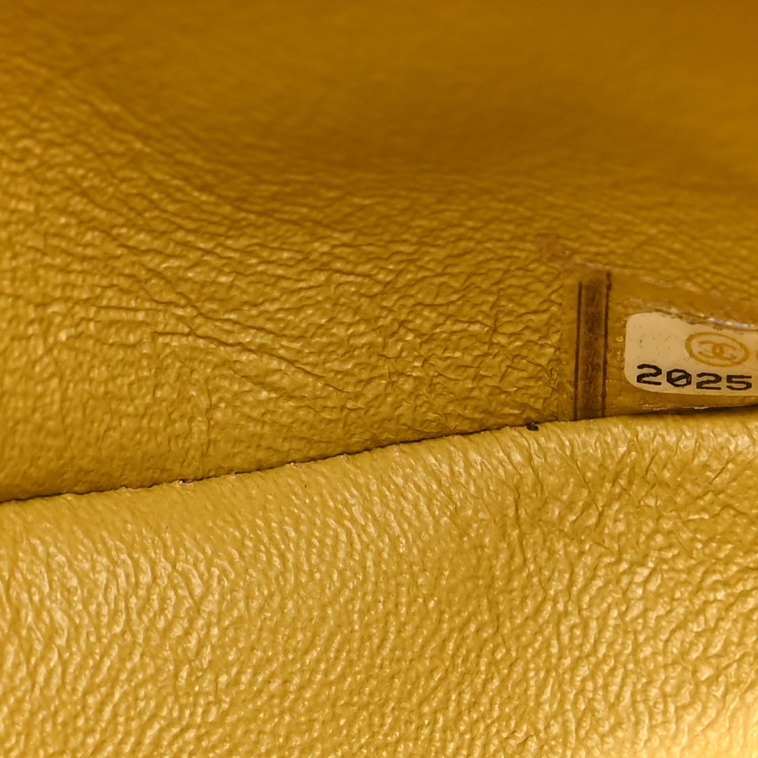 Chanel Patent Caviar Quilted 2.55 Reissue 226 Flap Yellow 7 of 14