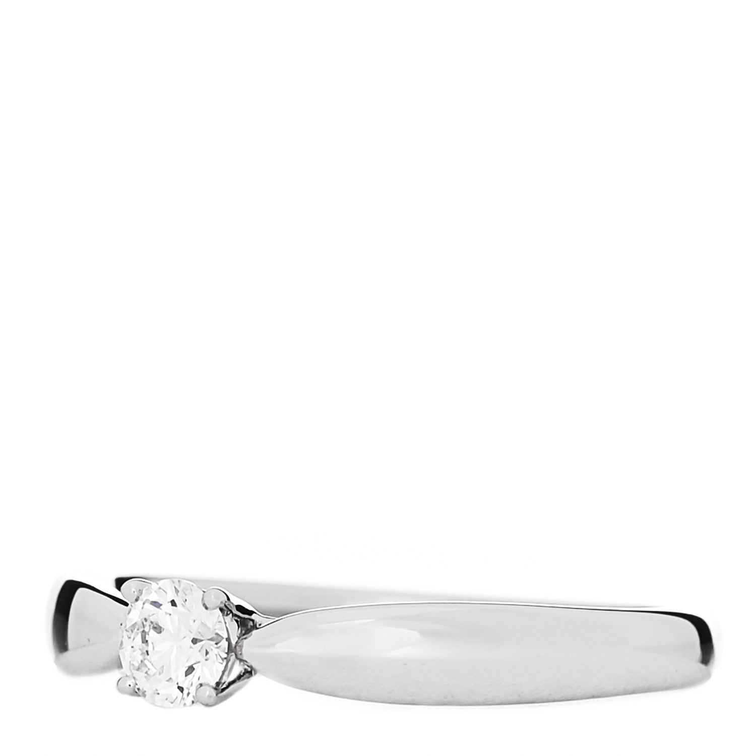 Tiffany Platinum Diamond .18ct Harmony Solitaire Engagement Ring 52 6 3 of 6