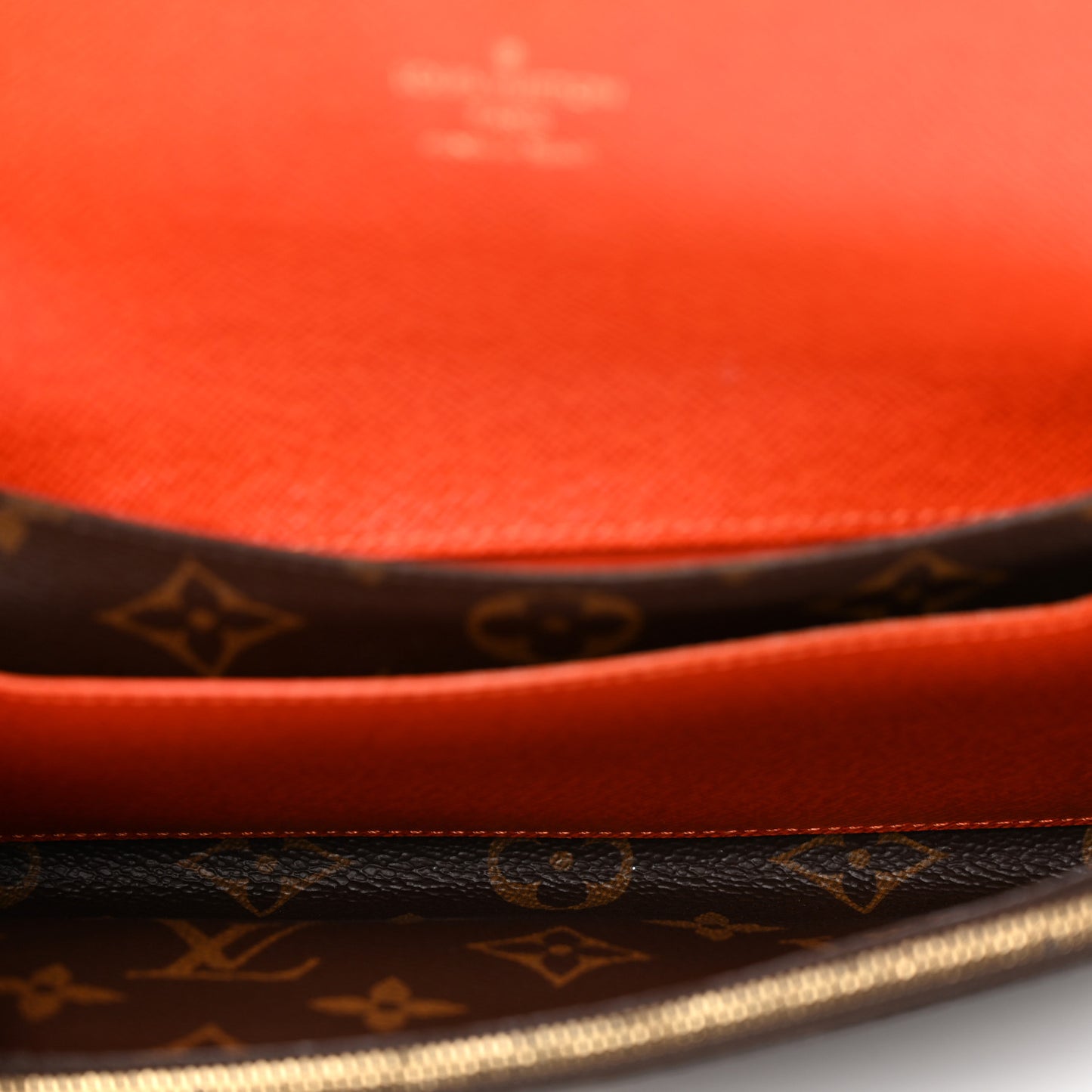 Monogram Emilie Wallet Poppy