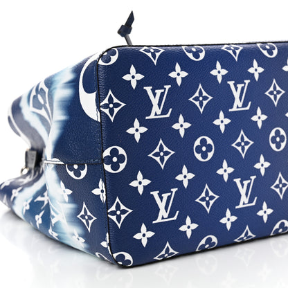 Louis Vuitton Monogram Escale Neonoe MM Blue 9 of 11