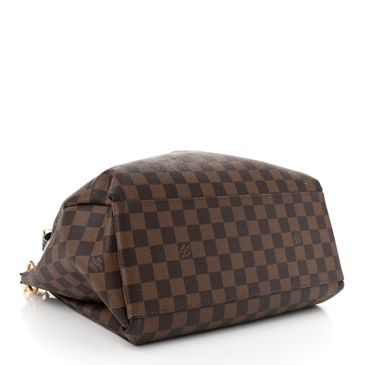 Louis Vuitton Damier Ebene Odeon Tote MM Black 4 of 9