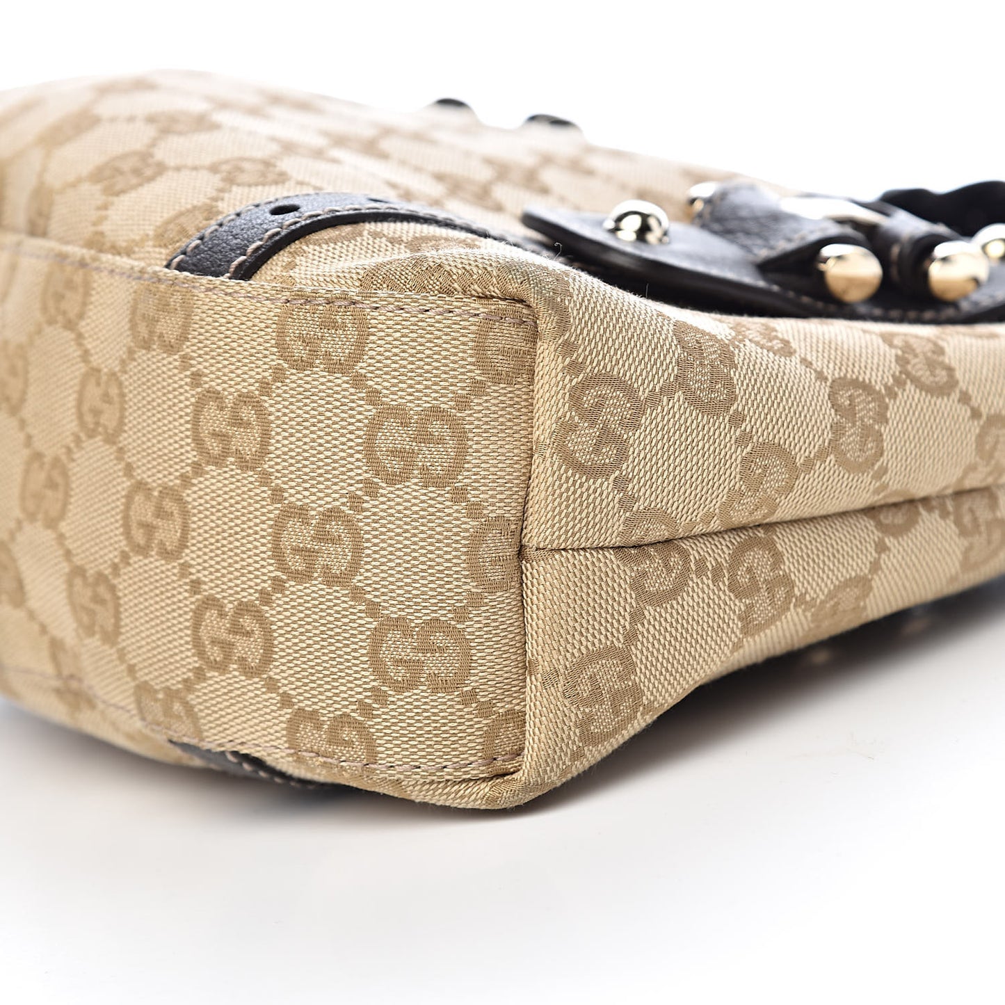 Monogram Mini Pelham Shoulder Bag Dark Brown