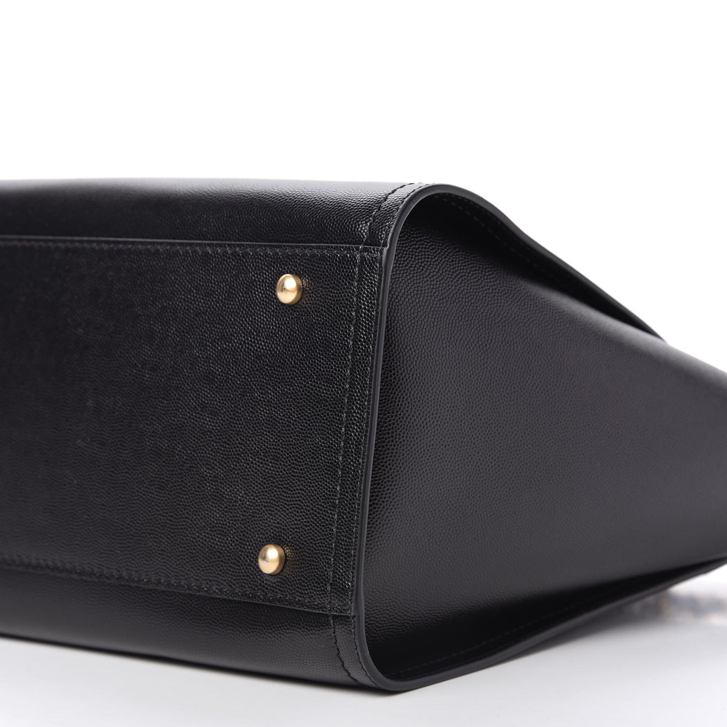 Caviar Small Studded Deauville Tote Black