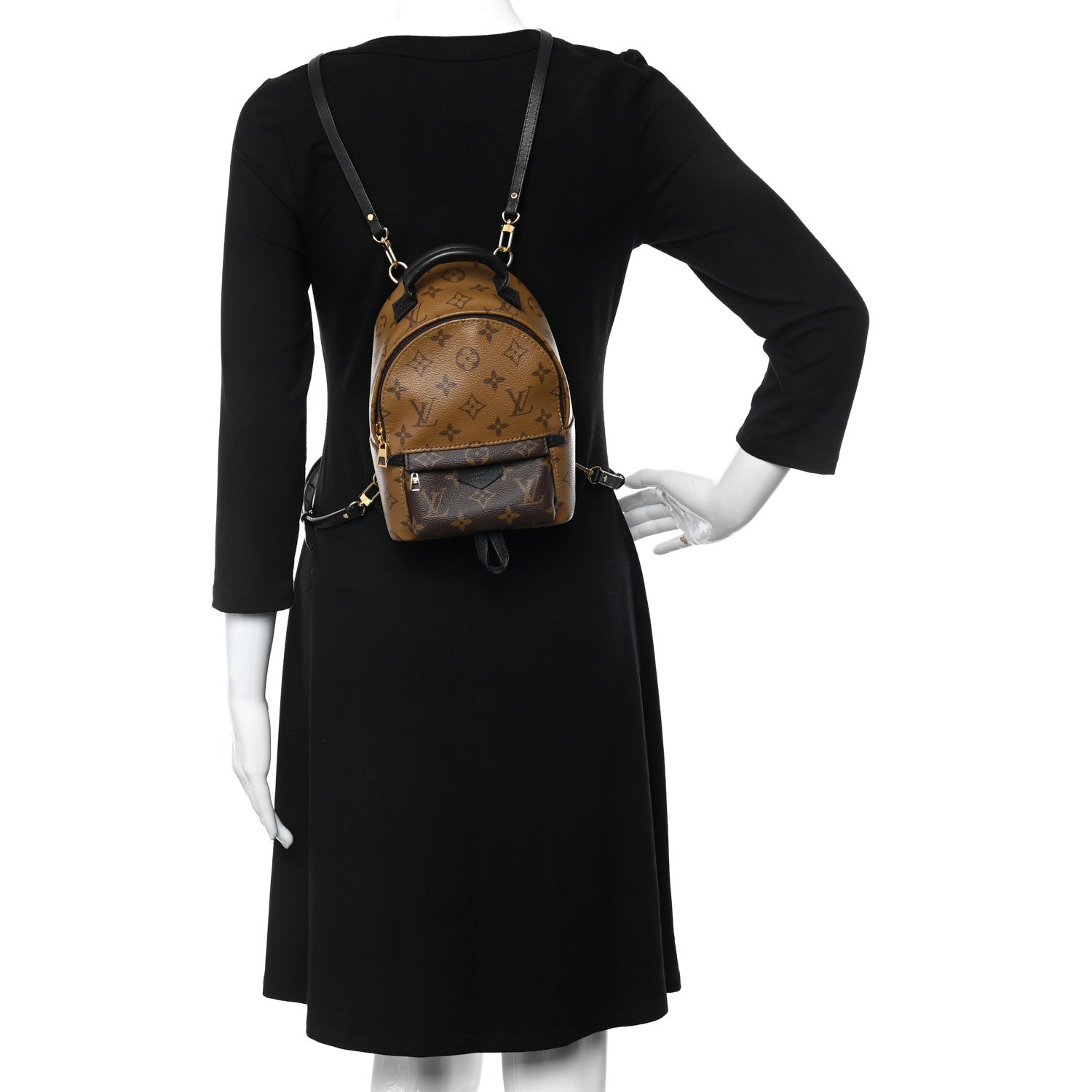 Louis Vuitton Reverse Monogram Palm Springs Backpack Mini 2 of 10