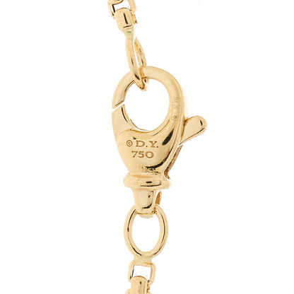 David Yurman 18K Yellow Gold 2.5mm Box Chain Necklace 20" 5 of 5