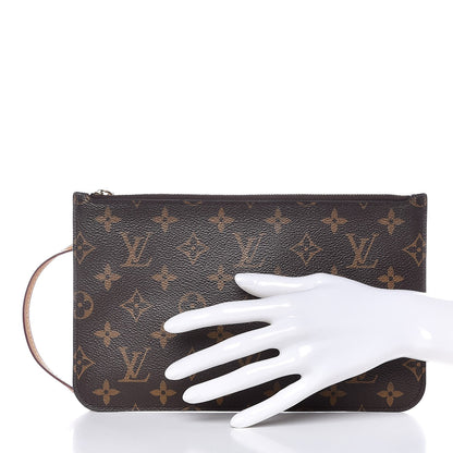 Louis Vuitton Monogram Neverfull MM GM Pochette 2 of 7