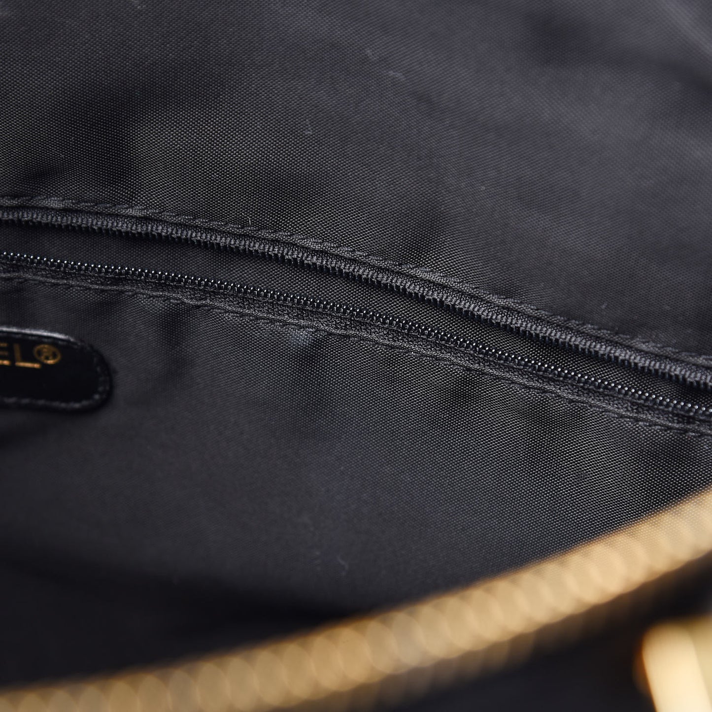 Calfskin Diamond Stitched Duffle Bag Black