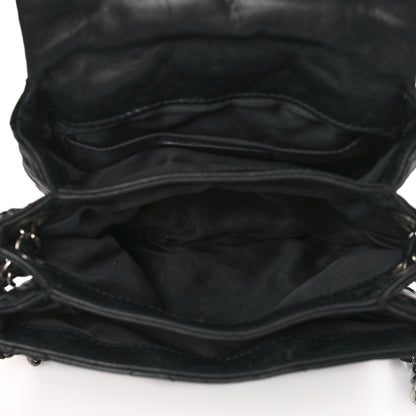 Chanel Lambskin Quilted Mini Chanel 3 Flap Black 6 of 11