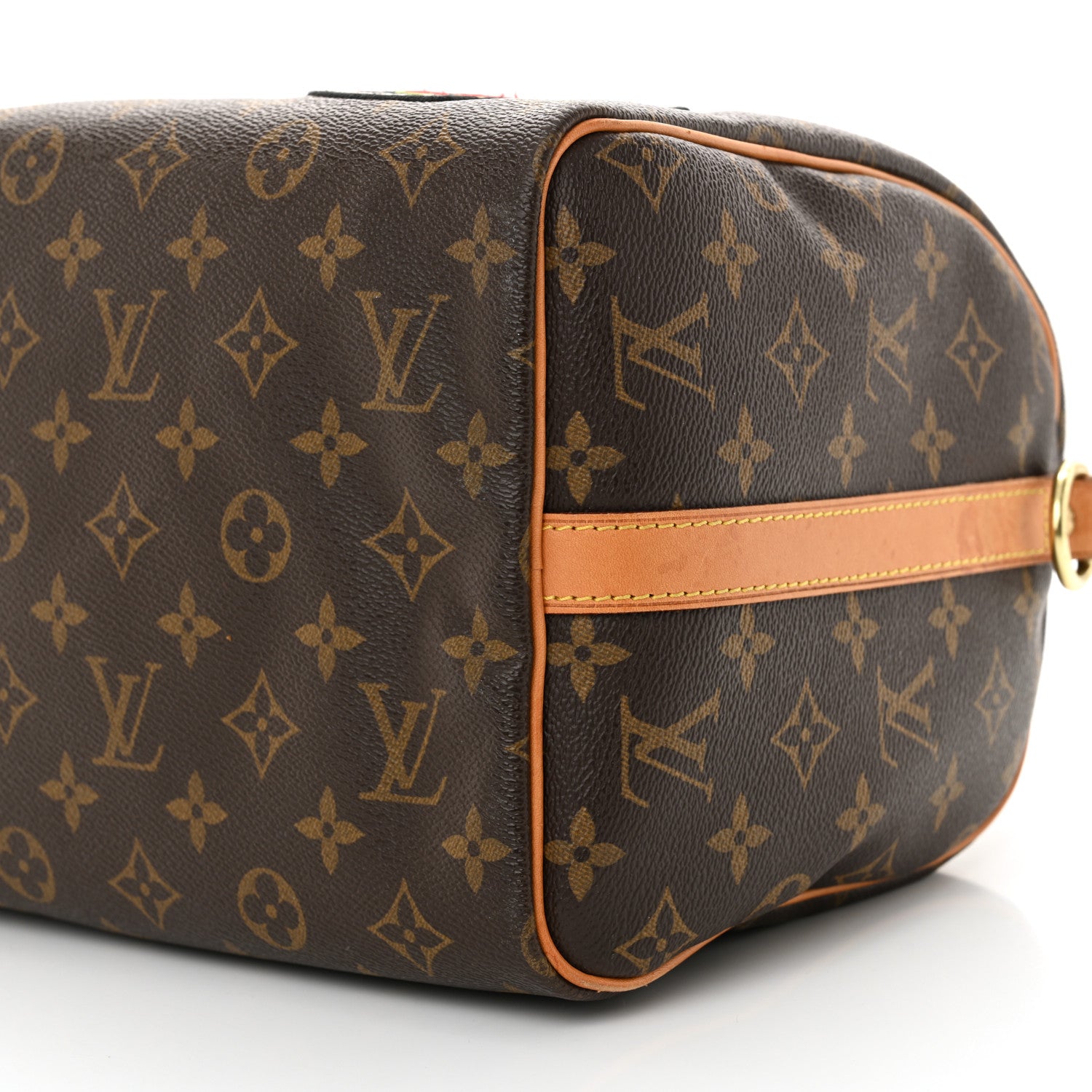 Louis Vuitton Monogram Patches Speedy Bandouliere 30 10 of 15