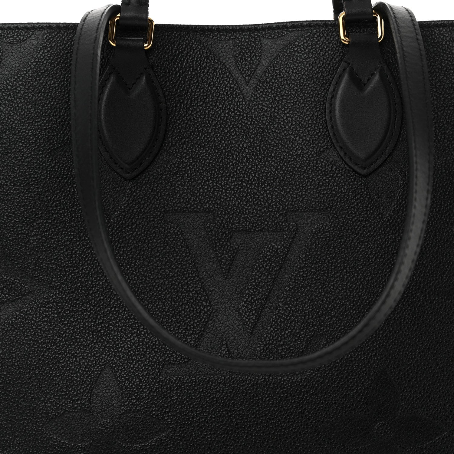 Louis Vuitton Empreinte Monogram Giant Onthego MM Black 7 of 13