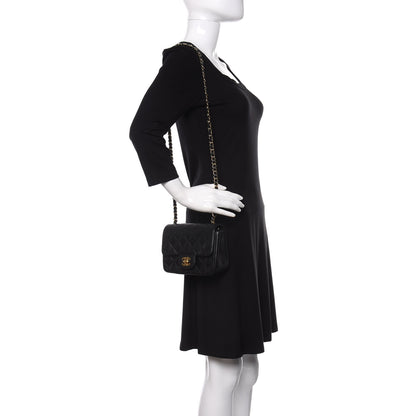 Chanel Caviar Quilted Mini Square Flap Black 2 of 9