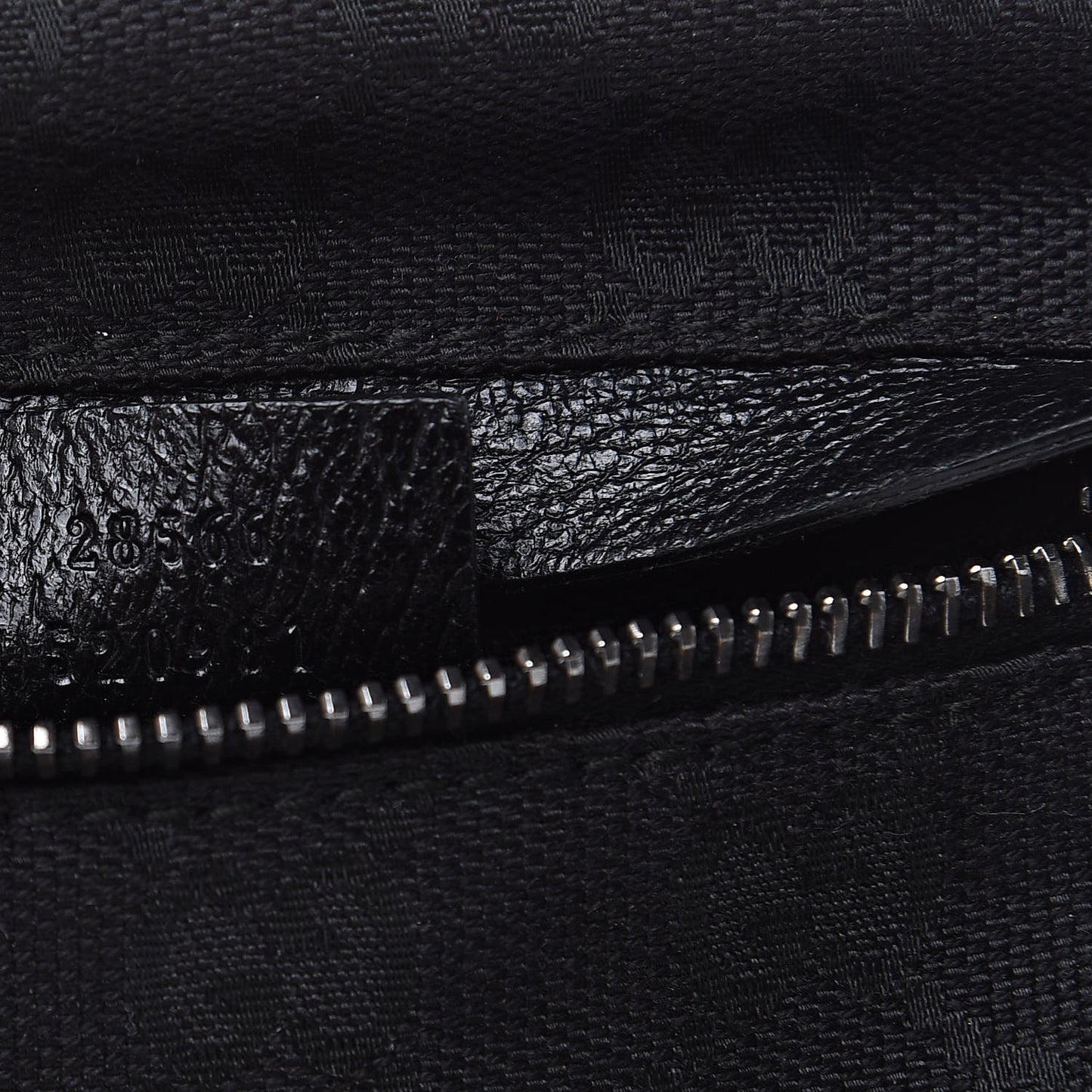 GG Monogram Web Double Pocket Belt Bag Black