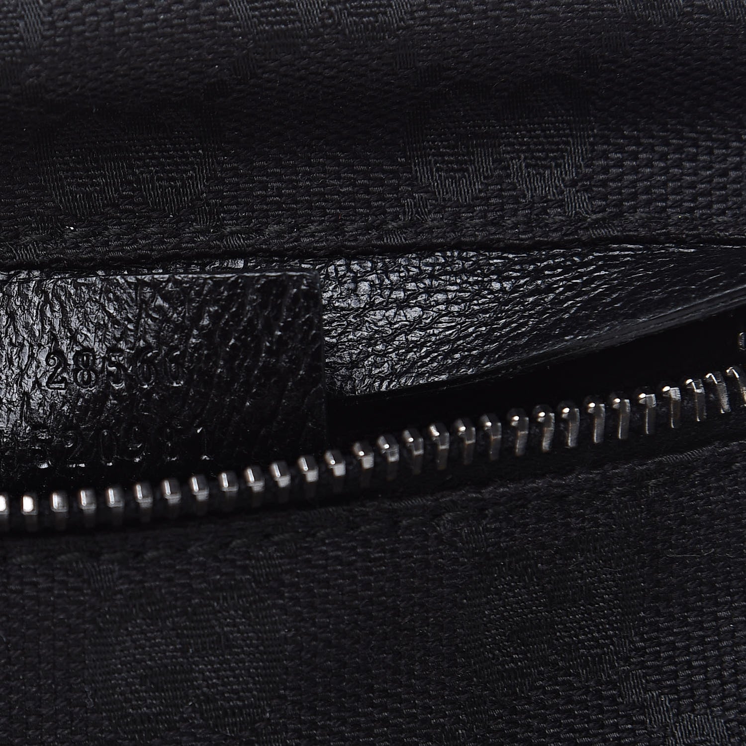 Gucci GG Monogram Web Double Pocket Belt Bag Black 8 of 12
