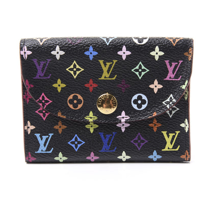 Louis Vuitton Monogram Multicolor Business Card Holder Black Grenade 8 of 10