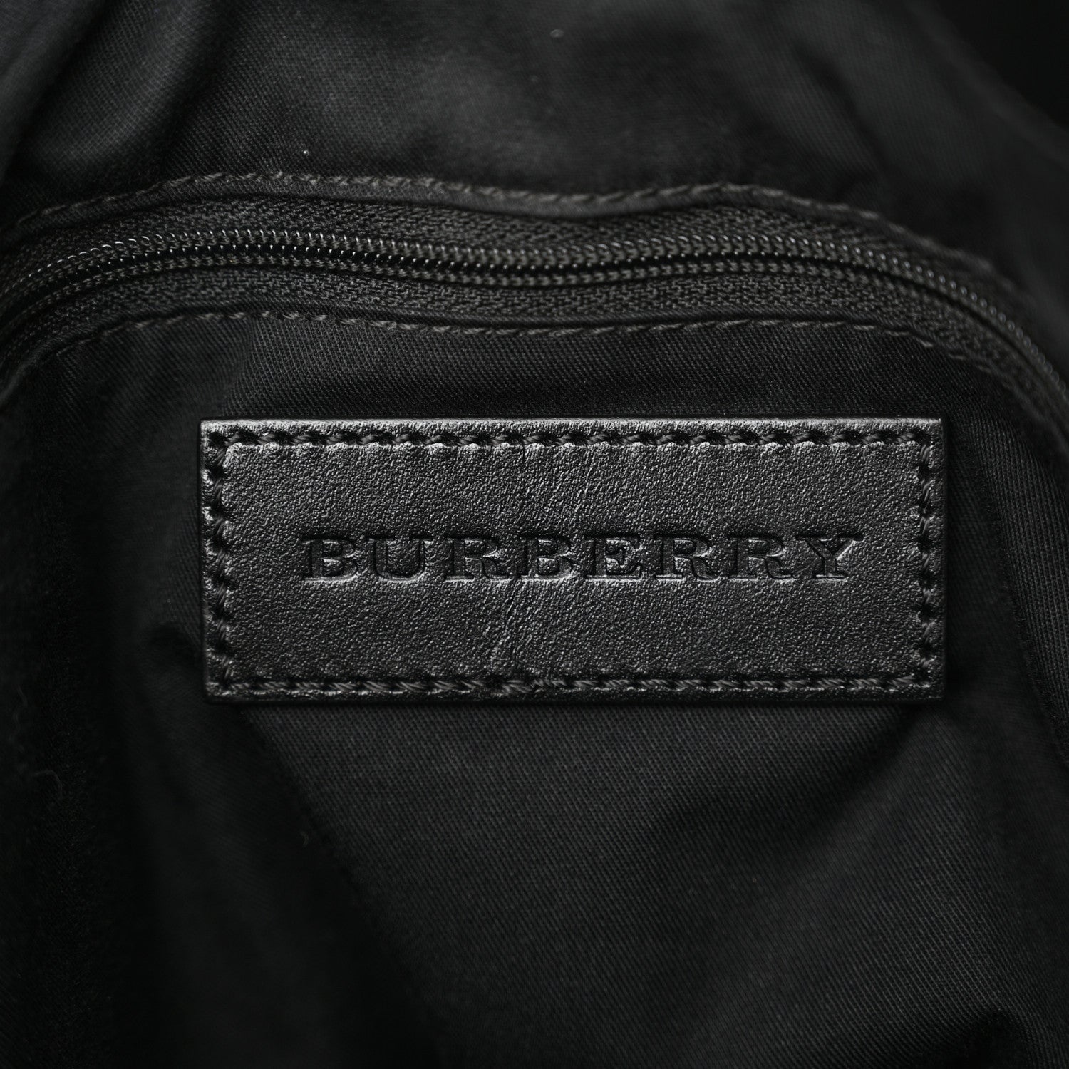 Burberry Haymarket Check Medium Golderton Tote Black 6 of 10