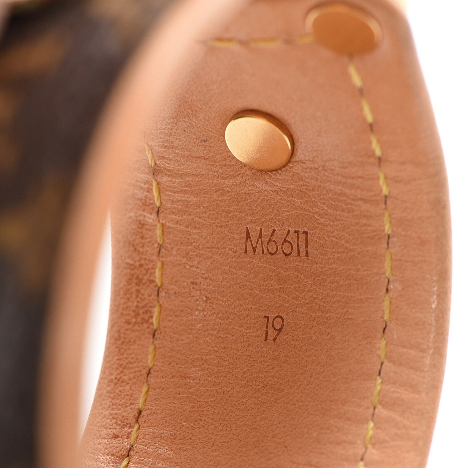 Louis Vuitton Monogram Save It Bracelet 19 5 of 7