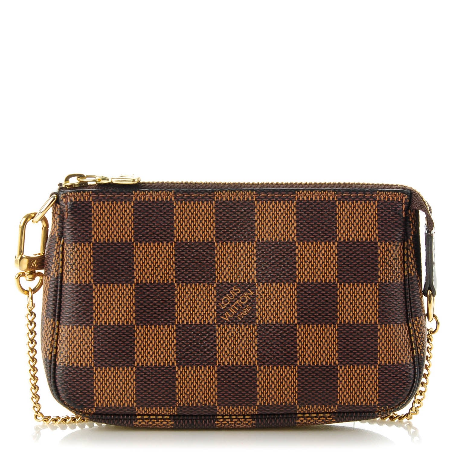 Louis Vuitton Damier Ebene Mini Pochette Accessories 1 of 7