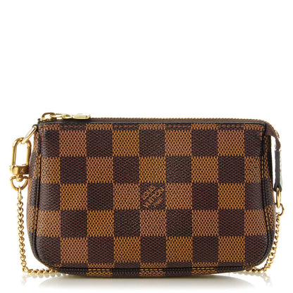Louis Vuitton Damier Ebene Mini Pochette Accessories 1 of 7