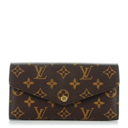 Louis Vuitton Monogram Sarah Wallet NM 1 of 6
