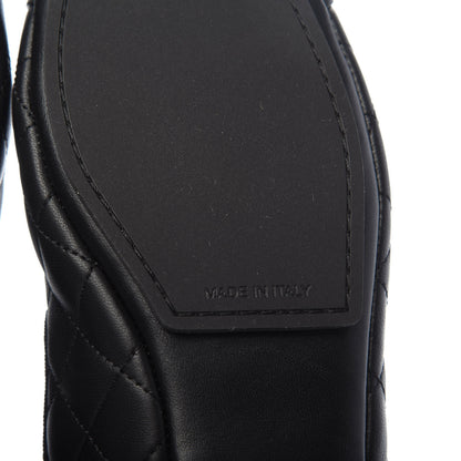 Chanel Lambskin Quilted Cap Toe Slipper With Pouch 39 Black 9 of 10