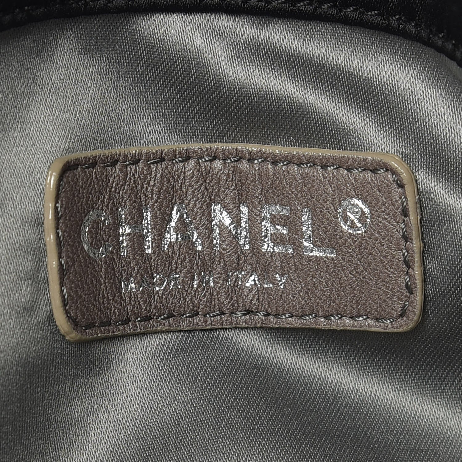 Chanel Satin Melrose Hobo Black 8 of 9