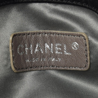 Chanel Satin Melrose Hobo Black 8 of 9