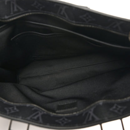 Louis Vuitton Monogram Eclipse Sac Plat Horizontal Zipper 5 of 9