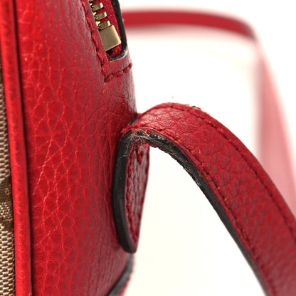 Gucci Monogram Mini Bree Messenger Bag Red 10 of 11