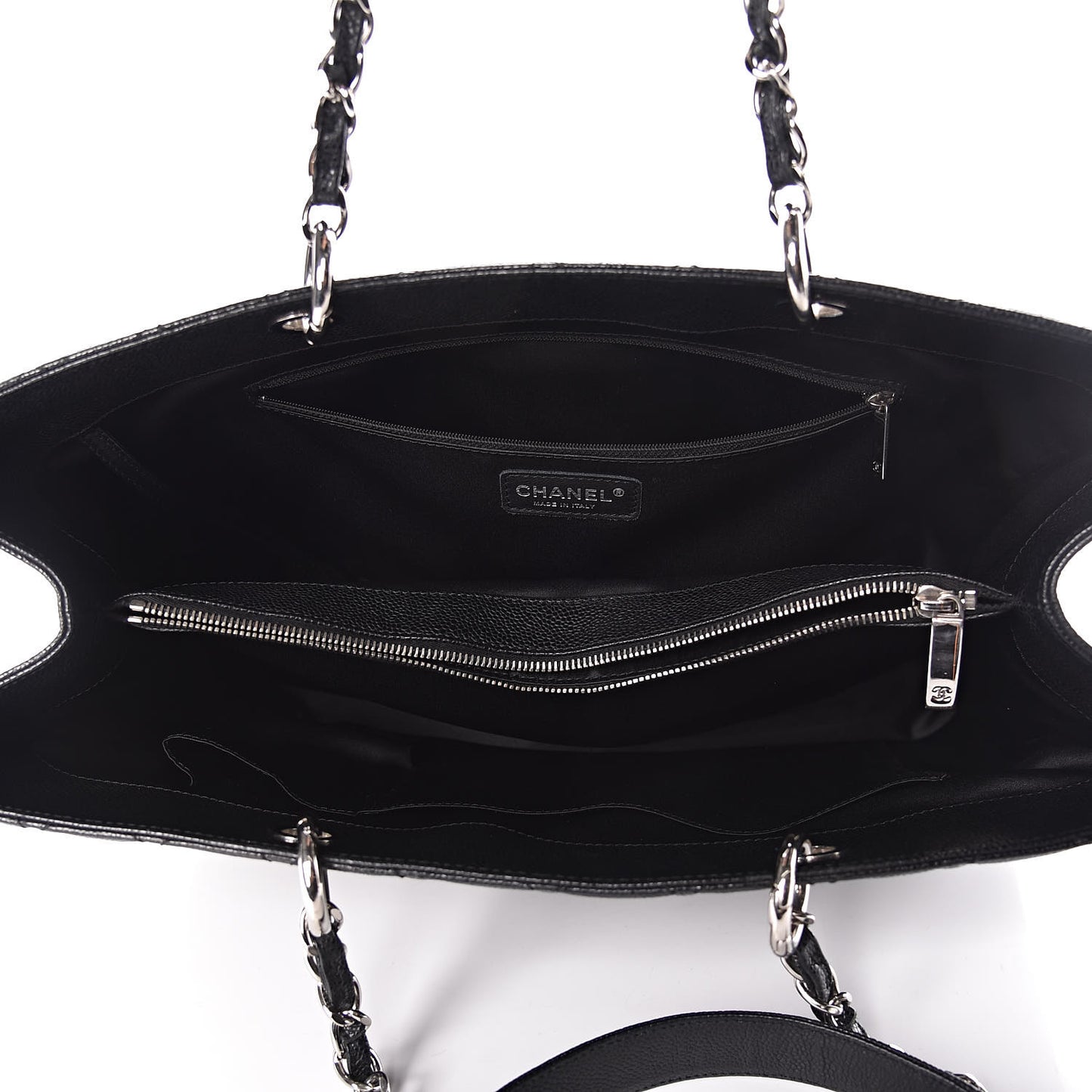 Caviar Quilted XL Grand Shopping Tote GST Black